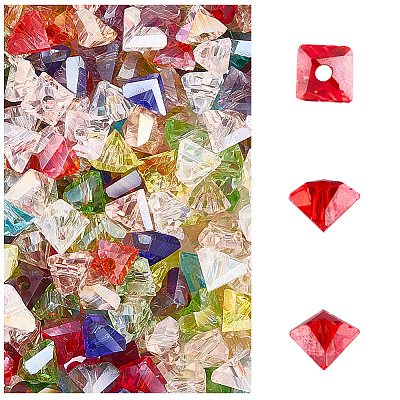 5 Strands Electroplate Glass Beads Strands EGLA-LT0001-03C-1