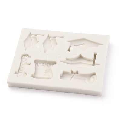 Bachelor Cap Shape Food Grade Silicone Molds DIY-H135-05-1