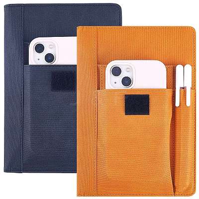 2Pcs 2 Color PU Leather Book Cover AJEW-CP0008-70A-1