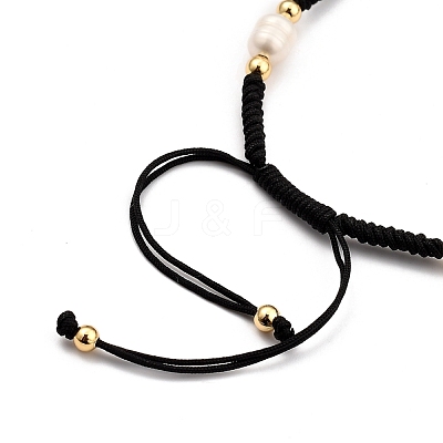 Adjustable Nylon Thread Braided Beads Bracelets BJEW-JB05384-02-1