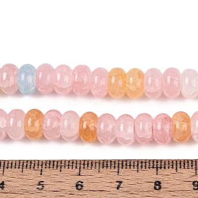 Glass Beads Strands GLAA-N059-5x8mm-28-1