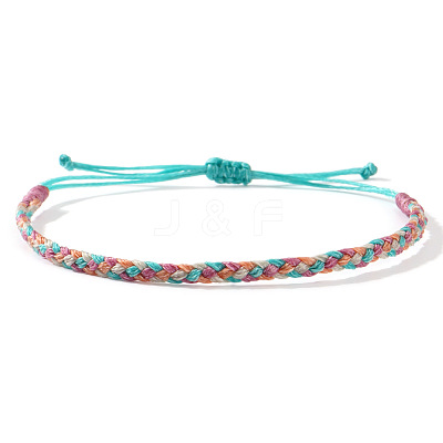 Cotton Cord Braided Bracelets for Men Women RW1576-8-1