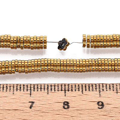 Electroplated Synthetic Non-magnetic Hematite Beads Strands X-G-T139-63C-1