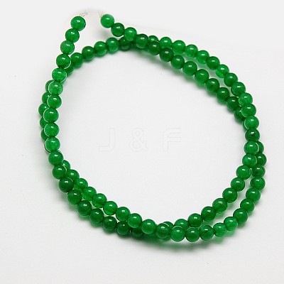 Natural Malaysia Jade Bead Strands G-M097-6mm-05-1
