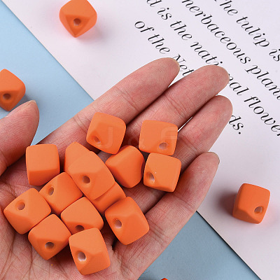 Acrylic Beads OACR-S039-04-84-1