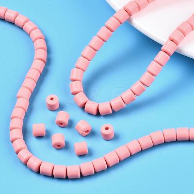 Polymer Clay Bead Strands CLAY-T001-C58-1