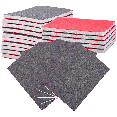 20Pcs 240 Grit Sanding Sponge Grit Sanding Blocks TOOL-SP0001-05C-1