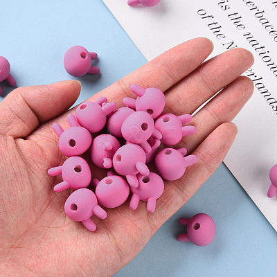 Acrylic Beads OACR-S039-02-82-1