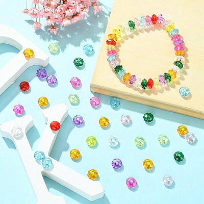 Transparent Acrylic Beads TACR-CJ0001-04-1