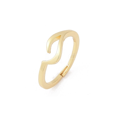 Brass Finger Rings for Women KK-P299-10G-1