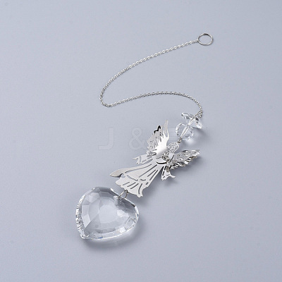 Crystals Chandelier Suncatchers Prisms AJEW-G025-E01-1