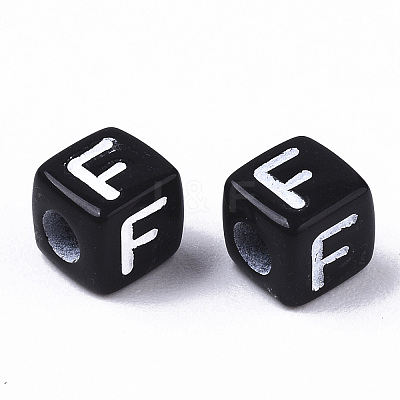 Opaque Acrylic Beads LS-X-SACR-N002-01F-1