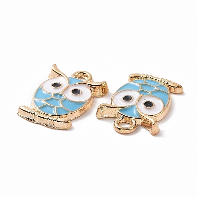 Alloy Enamel Pendants ENAM-B054-02G-03-1