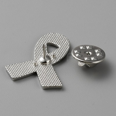 Ribbon Enamel Pins JEWB-WH0022-88C-1