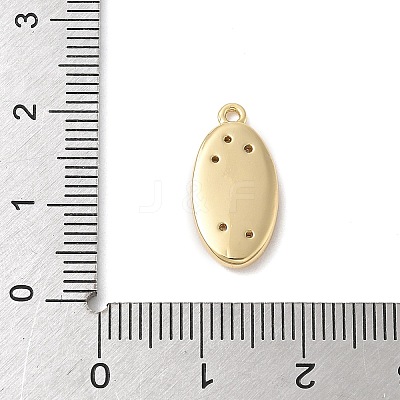 Brass Micro Pave Cubic Zirconia Pendants LS-KK-H521-04A-G-1