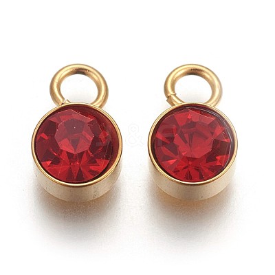 Ion Plating(IP) Glass Rhinestone Charms STAS-F189-B11-1
