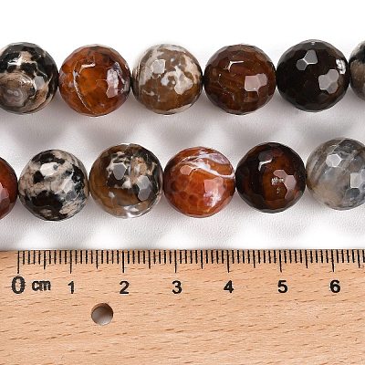 Natural Fire Crackle Agate Beads Strands G-L595-A02-01F-1