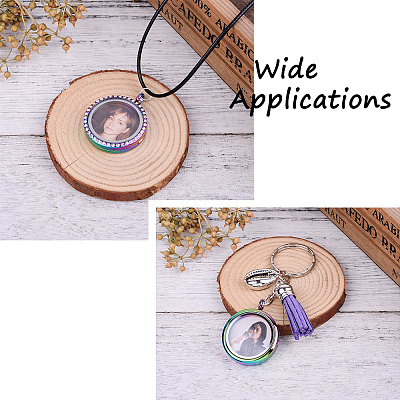 2Pcs 2 Style Alloy Magnetic Locket Pendants PALLOY-TA0002-33M-1