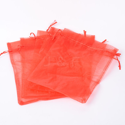 Organza Gift Bags with Drawstring OP-R016-17x23cm-01-1