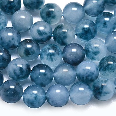 Natural Malaysia Jade Beads Strands G-L645-C01-14mm-24-1
