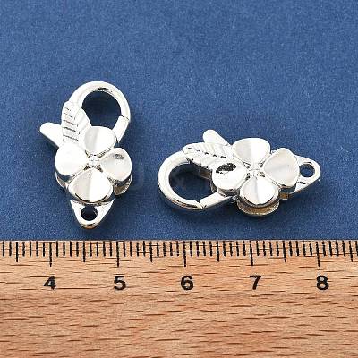 Brass Lobster Claw Clasps KK-R216-18A-S-1
