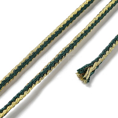 14M Two Tone Polyester Braided Cord OCOR-G015-02A-20-1