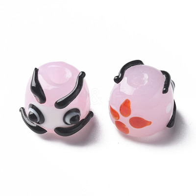 Handmade Lampwork Beads LAMP-T011-02C-1