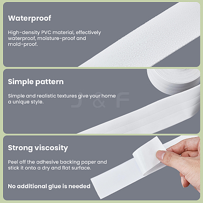 3.2M Waterproof PVC Self Adhesive Stickers Put up a Window Sill DIY-GF0013-23A-1