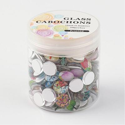 Glass Cabochons GGLA-JP0001-12-1