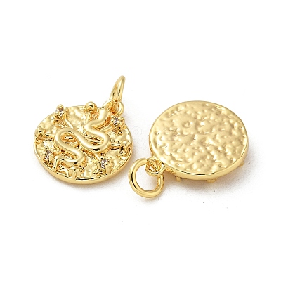 Brass Pendents KK-R210-04G-1