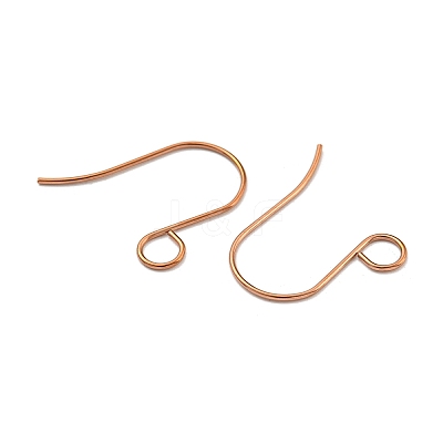Ion Plating(IP) 316 Stainless Steel French Earring Hooks JX138RG-1