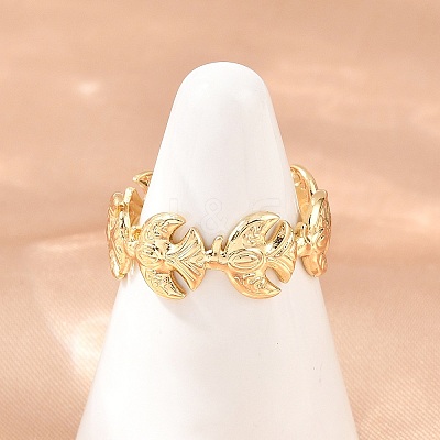 304 Stainless Steel Cuff Open Rings SA-H001-15G-1
