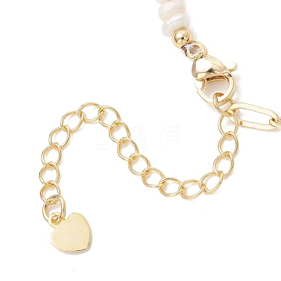 Brass Paperclip Chains Bracelets BJEW-JB13492-1