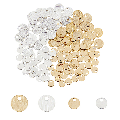 160Pcs 4 Style Brass Charms KK-FH0006-03-1