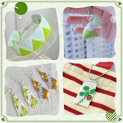 4 Strads Handmade Lampwork Beads LAMP-PH0001-35D-1