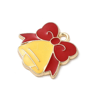 Christmas Alloy Enamel Pendants FIND-H055-17H-G01-1