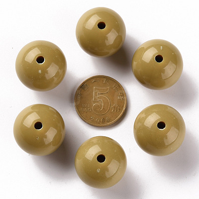 Opaque Acrylic Beads MACR-S370-C20mm-29-1
