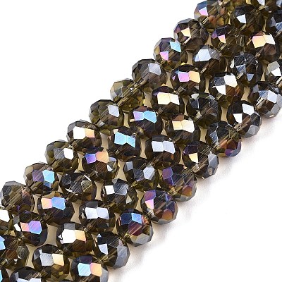 Electroplate Glass Beads Strands LS-EGLA-A034-T8mm-B19-1