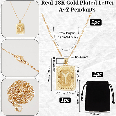 1Pc Brass Pendants NJEW-BBC0001-18Y-1