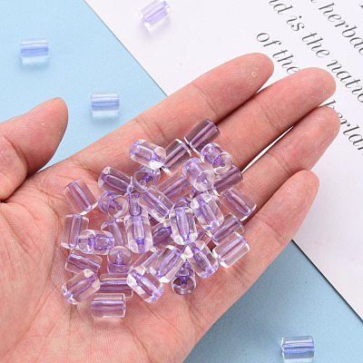 Transparent Acrylic Beads TACR-S154-17A-47-1