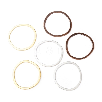 Tibetan Style Alloy Linking Rings X-EA13479Y-M-1