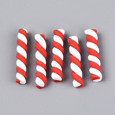 Handmade Polymer Clay Beads CLAY-N012-02F-1