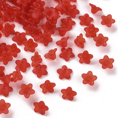 Transparent Acrylic Beads PL554-01-1