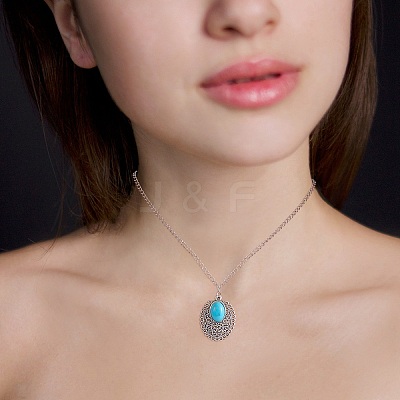 10pcs Turquoise+alloy pendant Vintage alloy earring head diy handmade material(5 styles) JX575A-1