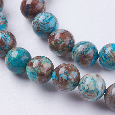 Natural Chrysocolla Beads strands X-G-H1040-1-1