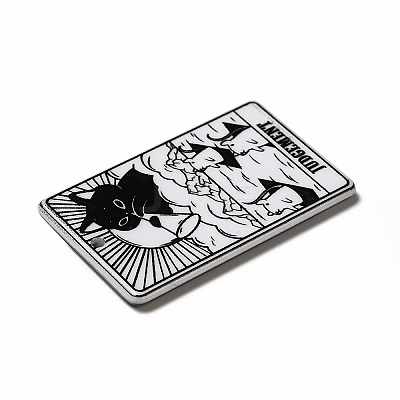 Tarot Theme Printed Acrylic Pendants MACR-G061-04N-1