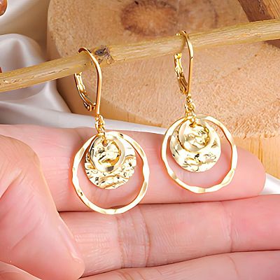 Alloy Hoop Earrings FS-WG612A9-01-1
