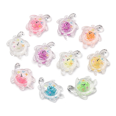 Luminous Transparent Acrylic Pendants TACR-P010-02-1