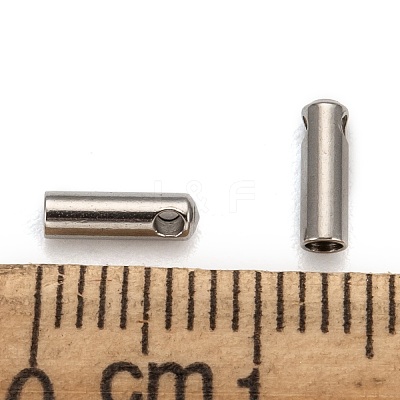Tarnish Resistant 304 Stainless Steel Cord Ends X-STAS-E033-5-1