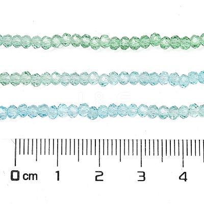 Transparent Painted Glass Beads Strands LS-DGLA-A034-T1mm-A16-1
